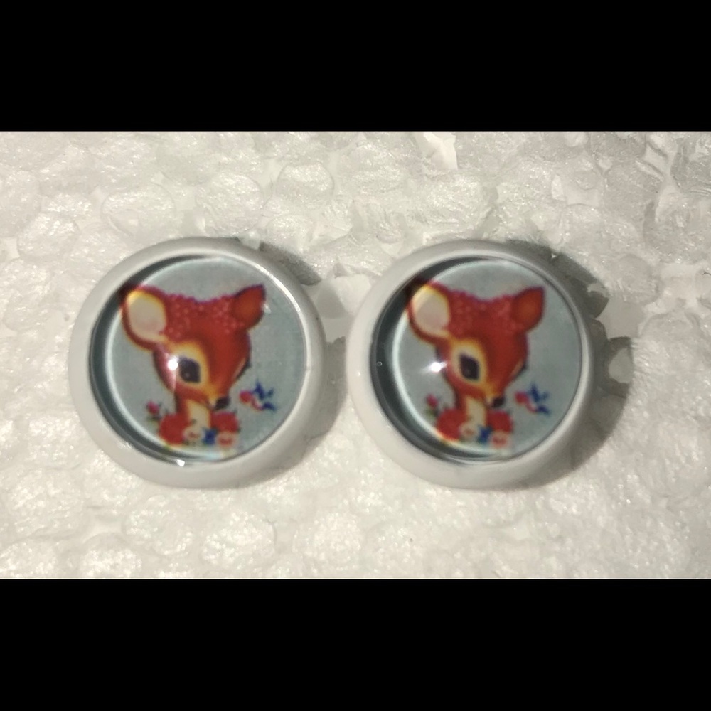 Baby Fawn Stud Earrings
